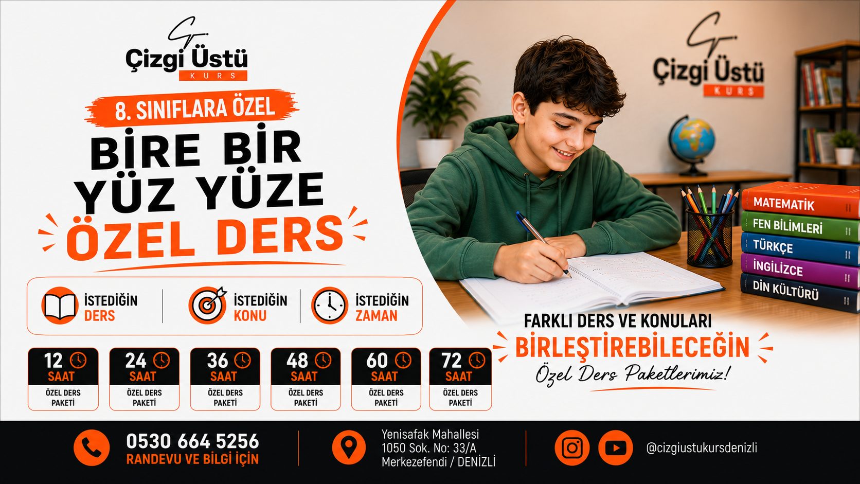 Çizgi Üstü Kurs ile Kişiye Özel Eğitim